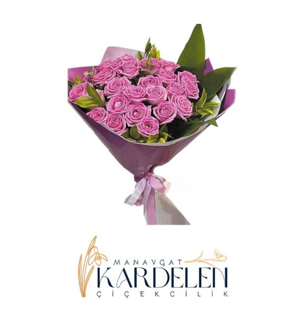 21-adet-Pembe-Gul-Buketi