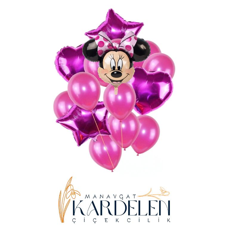Micky-Mouse-Setup-Ucan-Balon-Pembe